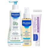 Mustela Bebek Günlük Çözüm Seti (500ml Yenidoğan Şamp.+50ml.Pişik Kremi+100ml.Oil)