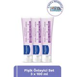 Mustela Bebek Pişik Önleyici Koruyucu Nemlendirici Doğal Kökenli Bakım Kremi 100ml x 3 Çanta Hediyeli