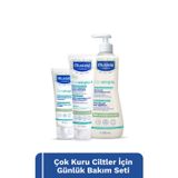 Mustela Çok Kuru Ciltler Günlük Bakım Seti-Stelatopia+ Vücut Kremi, Stelatopia Şampuan, Stelatopia Yüz Kremi