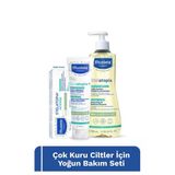 Mustela Çok Kuru Ciltler Yoğun Bakım Seti-Stelatopia+ Vücut Kremi,Stelatopia Intense, Stelatopia Duş