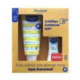 Mustela Çok Yüksek Koruma Faktörlü SPF50 200 ml Güneş Losyonu+100 ml Vücut Losyonu