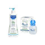 Mustela Gentle Cleansing Gel Yenidoğan Şampuanı 500 ml - Mustela Musti Bebek Parfümü 50 ml