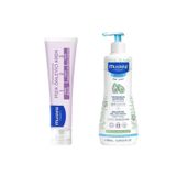 Mustela Gentle Cleansing Yenidoğan Saç Vücut Şampuanı 500 Ml + Mustela 100Ml Pişik Kremi Seti