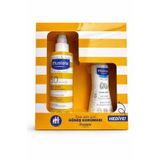 Mustela güneş losyon sprey 200 ml spf 50+ 100 ml hydra bebe hediyeli 2026 kofre