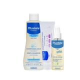 Mustela Günlük Bebek Bakım Set (Gentle Şamp. 500ml+Bebek Yağı+Pişik Kremi 50ml)