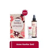 Mustela Hamile Günlüğü Hediyeli Anne Konfor Seti - Organik Sertifikalı Losyon ve Göğüs Ucu Kremi