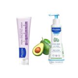 Mustela Hydra Bebe Losyon 300ml ve Mustela 100Ml Pişik kremi Seti