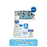 Mustela Mutlu Yıllar Seti 2 Yaş Papatya Şampuan, Hydra Bebe Yüz Kremi, Musti ve Stick - Çanta Hediyeli