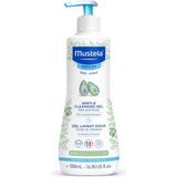 Mustela Organik Avokado Içeren Göz Yakmayan Yenidoğan Bebek Saç Vücut Şampuanı 500 ml - Beyaz - Standart