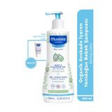 Mustela Organik Avokado İçeren Yenidoğan Bebek Şampuan 500ml+20 ml VBC Pişik Deneme Kremi