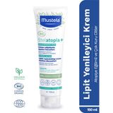 Mustela Organik Sertifikalı Stelatopia+ Çok Kuru ve Atopik Cilt Nemlendirici Krem Bebek Çocuk Yetişkin 150ml - Şeffaf