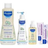 Mustela Papatya Özlü Gentle Şampuan 500 Ml +Vücut Losyonu 300 Ml + Bebek Yağı 100 Ml + Pişik Kremi 50 Ml - 4'LÜ SET