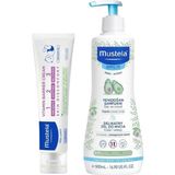 Mustela Şampuan + Pişik Kremi (Avantaj Paketi) - Beyaz