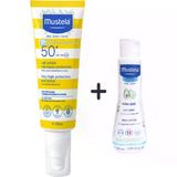 Mustela Spf 50+ Güneş Losyonu 200 Ml + Mustela Hydra Bebe Body 100 Ml