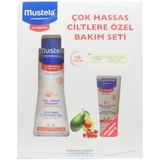 Mustela Stelatopia Emollient Cream Çok Kuru Ciltlere Özel Bakım Seti