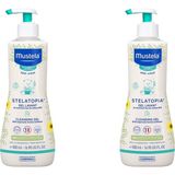 Mustela Stelatopia Gel Lavant Bebek Şampuanı 500 ml x 2 Hipoalerjenik ve Göz Yakmayan Formül