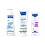 Mustela Stelatopia Lipit Yenileyici Krem 300 ML + Mustela Stelatopia Şampuan 200 ML + Pişik Önleyici Krem 50 ML