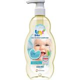 Mustela Uni Baby Saç ve Vücut Şampuanı Sensitive 500 ml - Açık Gri - 1 Yaş