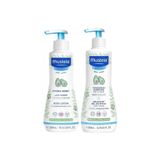 Mustela Yenidoğan Saç Ve Vücut Şampuanı 500 ml Hydra Bebe Vücut Losyonu 300 ml