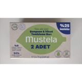 Mustela Yenidoğan ve Bebek Katı Şampuan & Vücut Temizleme Barı (2 x 75 g Avantajlı Paket)