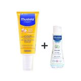 Mustela Yüksek Korumalı Spf 50+ 200 ml Güneş Losyonu+100 ml Hydra Bebe Şampuan Seti