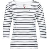 Musto W Marina Stripe Ls Tee Kadin T-Shirtler MUS.82288 - 10 - Beyaz