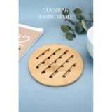 Mustran Bambu Nihale Yuvarlak 16,5 cm - Renkli