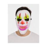Mustran Delirten Gülüş Psikopat Palyaço Joker Maskesi, Tek Ebat, SMR-E174, Çok Renkli, Üniseks