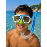 Mustran Deniz Havuz Yüzme Seti Gözlük ve Snorkel Seti (1 Adet) (Çocuk ve Gençler Için)