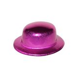 Mustran Hologramlı Plastik Parti Şapkası, Tek Ebat, SMR-D249, Pembe, Üniseks