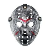 Mustran Jason Maskesi Hannibal Maskesi Metal Renk, Tek Ebat, SMR-D058, Gümüş, Üniseks