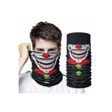 Mustran Joker Yüz Baskılı Baf Bandana - Çok Amaçlı Boyunluk Bandana, Tek Ebat, F085-2avnmustran, Çok Renkli, Erkek