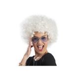 Mustran Kıvırcık Afro Bonus Peruk, Tek Ebat, SMR-D019avnmustran, Beyaz