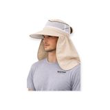 Mustran Uv Ense Korumalı Geniş Siperli Güneş Şapkası Unisex Tarla Bahçe Inşaat Outdoor Kamp Balıkçılık Ense Krem