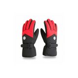 Mustran XL Geniş Kalıp İçi Kalın Kürklü Kışlık Kar Kayak Motosiklet Bisiklet Outdoor Eldiven