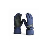 Mustran XL Geniş Kalıp Su Geçirmez Fermuarlı İçi Kalın Kürklü Kışlık Kar Kayak Motosiklet Outdoor Eldiven