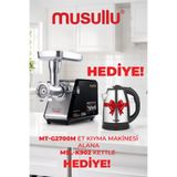 Musullu 2700w Et Kıyma Makinesi + Kettle Hediyeli