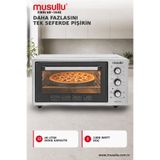 Musullu MF-1448 Turbo Fonksiyonlu Mini Midi Fırın