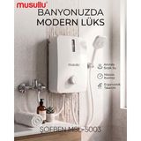 Musullu MSL-5003 Elektrikli Şofben 7000 W Anında Su Isıtıcı