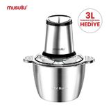 Musullu Rondo Doğrayıcı 1000 W 3 L