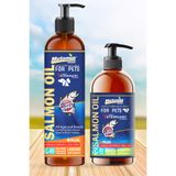 Mutamin Organics 2’li Norveç Somon Yağı Kedi Köpek Omega 3 6 9 Tüy Dökülmesi Karşıtı Deri Destekleyici 2 x 400 ml
