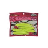 Mutant 3536 Nikko Soft 11.5cm Levrek Silikonu 5.li Paket Suni Yem Renk 01