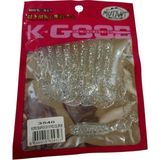 Mutant 3540 Runner Tail 5,5 cm Levrek Silikonu 10'lu - 9 Numaralı Görsel - Şeffaf