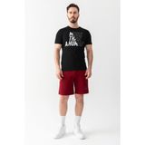 Mutant Motto - Baskılı Erkek Slim Fit T-shirt - XL - Siyah