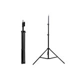 MUTAY TECH Tripod Ayaklı Selfie Işığı için Tripod Ayaklık 2 Metre Tripot 3lü Ayak