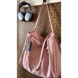 Mute Bag Angelic 00S Shopper Bag Fermuarlı, Astarlı , Kumaş, Kol Ve Omuz Çantası / Okul & Günlük