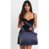 Mute Bag Grey Juicy Tote Kadın Peluş Omuz Çantası