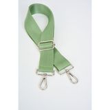 Mute Bag Light Matcha Ayarlanabilir Çanta Sapı Açık Yeşil (Kalın Polyester) 110 Cm G:4 Cm