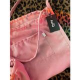 Mute Bag Lolita 00S Shopper Bag Fermuarlı, Astarlı , Kumaş, Kol Ve Omuz Çantası / Okul & Günlük