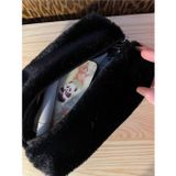 Mute Bag Midnight Peluş Makyaj Çantası